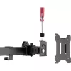 InLine stalinis laikiklis 3 monitoriams iki 32 colių, 3×7 kg