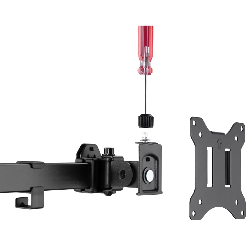 InLine stalinis laikiklis 3 monitoriams iki 32 colių, 3×7 kg