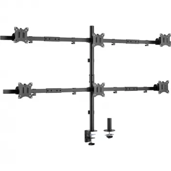 InLine stalinis laikiklis 6x TV / LED / TFT ekranams iki 81 cm 32 colių maks. 7 kg juodas