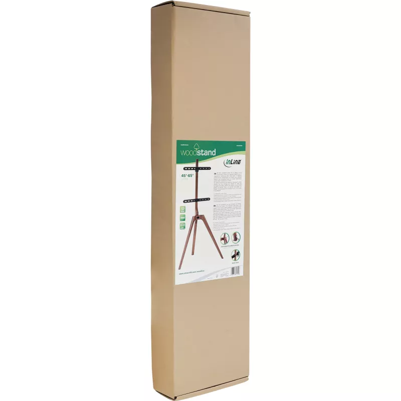 InLine medinis TV stovas tripodas 45-65 colių (114-165 cm), max 40 kg