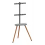 TV stovas InLine 23133W 43–65 colių ekranams su lentyna, laisvai pastatomas