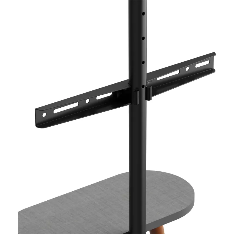 TV stovas InLine 23133W 43–65 colių ekranams su lentyna, laisvai pastatomas