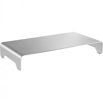 InLine monitorių platforma aliumininė 63 mm, iki 10 kg, laisvai pastatoma, sidabrinė 23175A