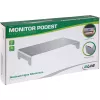 InLine monitorių platforma aliumininė 63 mm, iki 10 kg, laisvai pastatoma, sidabrinė 23175A