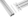 InLine 23181F Slatwall stalo montavimo panelė aliumininė 1 m su 2 stulpeliais 0,86 m