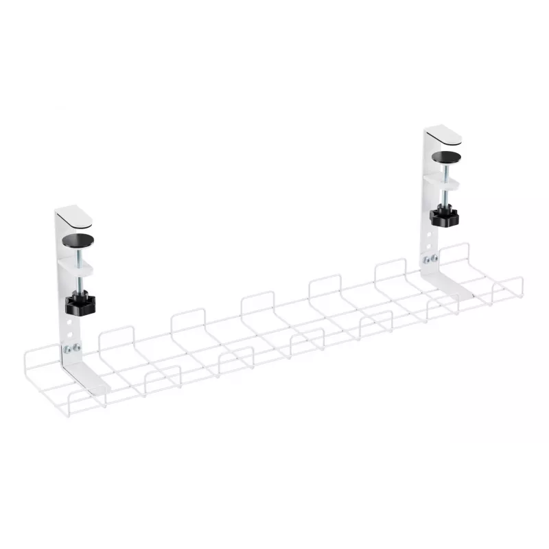 InLine 23190H kabelių tvarkymo grotelės, 60 cm, tvirtinimui po stalu, baltos