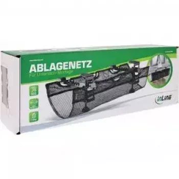 InLine 23199B juodas kabelių tinklas po stalu 610x240x390mm