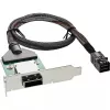 InLine SAS HD adapterio laikiklis žemo profilio, išor. SFF-8088 / vid. SFF-8643, 0,75 m