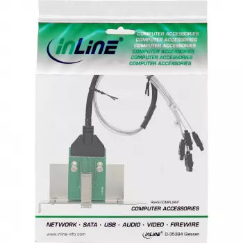SAS HD adapteris InLine SFF-8644 4x SATA