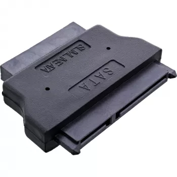 InLine SATA adapteris 22 kontaktų kabelio pusė į Slimline SATA 13 kontaktų PCB