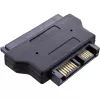InLine SATA adapteris 22 kontaktų kabelio pusė į Slimline SATA 13 kontaktų PCB