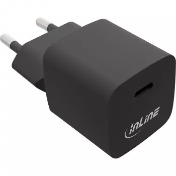 InLine USB-C įkroviklis, GaN, 33W, PD 3.0, PPS, juodas