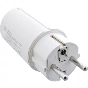 InLine USB PD maitinimo blokas, GaN įkroviklis, 3 prievadai, Dual USB-C + USB-A, 65W, baltas