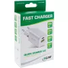 InLine USB maitinimo adapteris, įkroviklis USB-A + USB-C, 33W, PD + QC, baltas