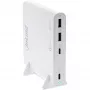 InLine USB maitinimo šaltinis, GaN įkroviklis, 4 prievadai, 2x USB-C + 2x USB-A, 120 W, baltas