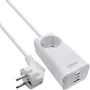 InLine USB maitinimo šaltinis, GaN įkroviklis, 2x USB-C, 1x USB-A, PD 3.0, apsauginis lizdas