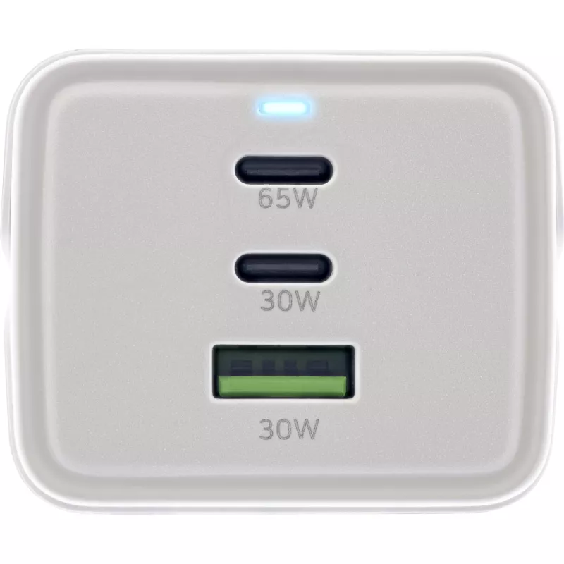 InLine USB maitinimo šaltinis, GaN įkroviklis, 2x USB-C, 1x USB-A, PD 3.0, apsauginis lizdas