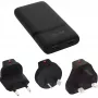 USB maitinimo adapteris InLine 31519B Dvigubas USB-C 65W su dviem USB-C prievadais