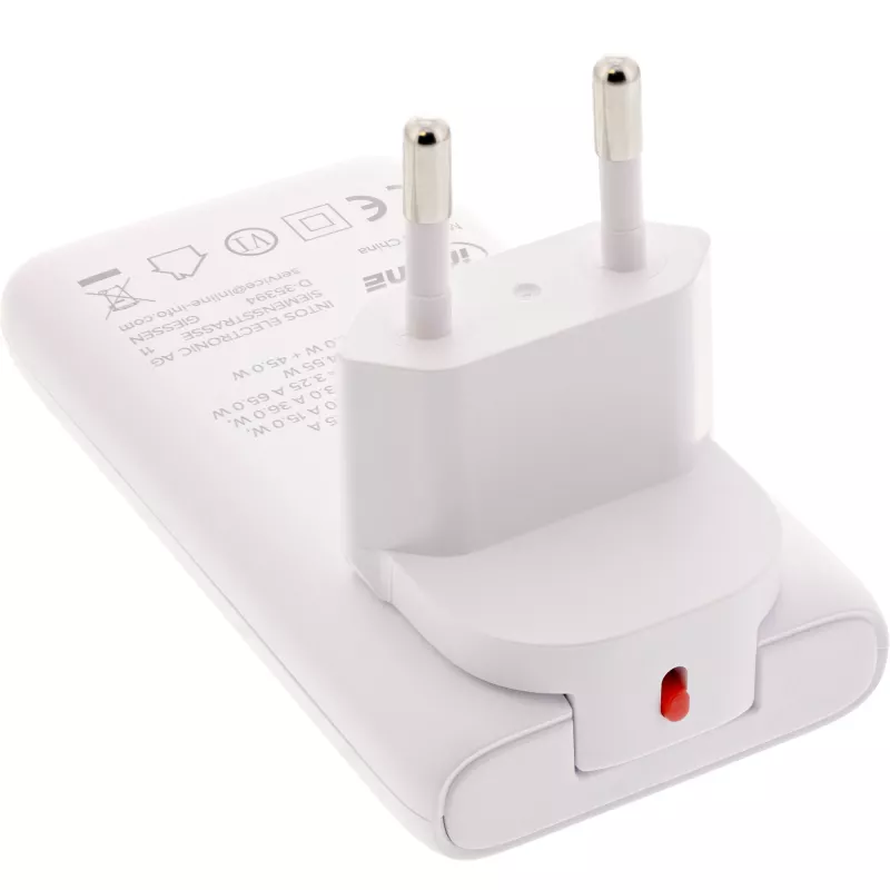 USB maitinimo adapteris InLine 31519C Dual USB-C 65W