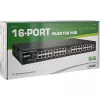 InLine PoE+ Gigabit Injector Hub 16 prievadų PoE+, 19 col. 1U, su kronšteinais, 2 ventiliatoriai