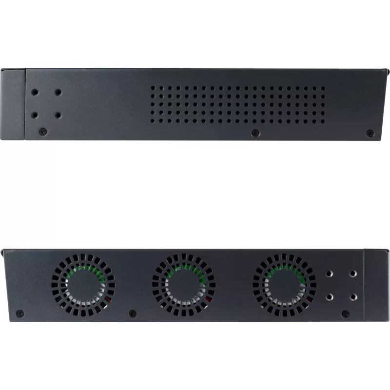 InLine PoE+ Gigabit tinklo jungiklis 24 prievadai, 1 Gb/s, 2xSFP, 19 colių 1U (su kronšteinais)