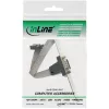 InLine Slot Bracket laikiklis DB9 vyriškas prie 10 kontaktų vidinės moteriškos jungties, 0,25 m