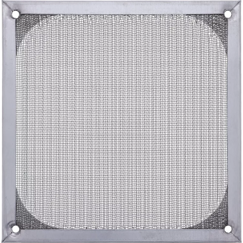 InLine 33372A Aliumininis ventiliatoriaus filtras su grotelėmis 140x140 mm