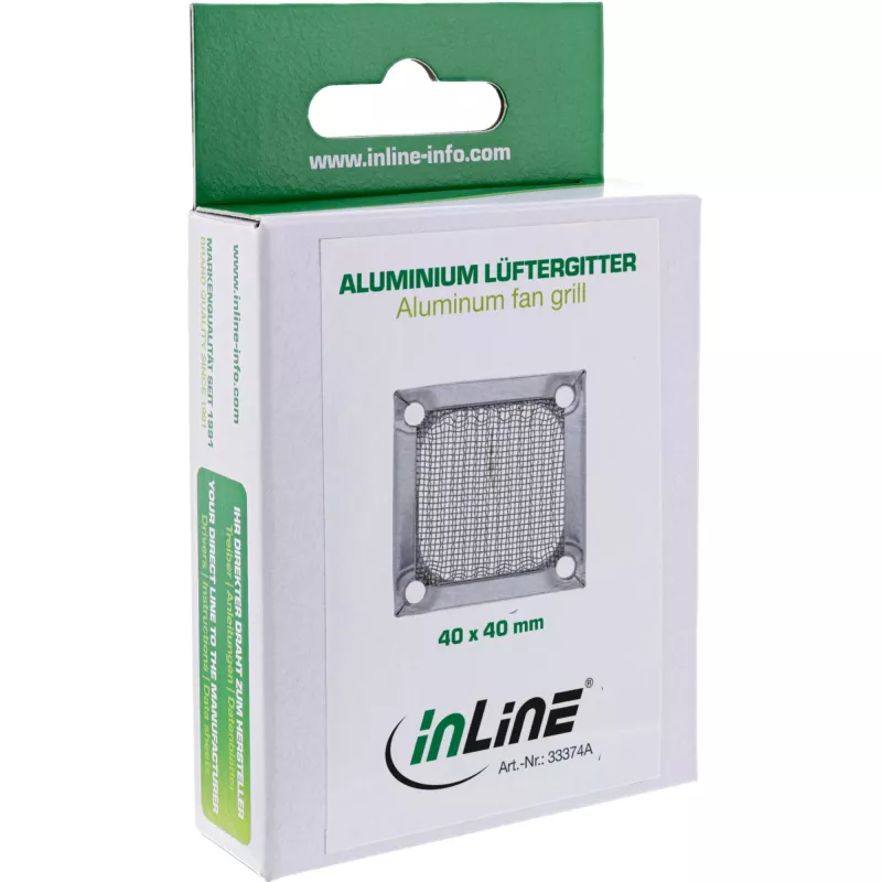 InLine Fan grotelės aliumininis filtras 33374A