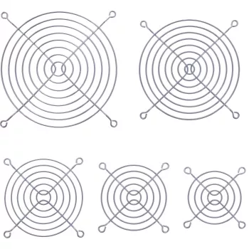 InLine Fan Guard Metal Chromuota Apsauga 80x80mm