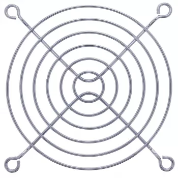 InLine Fan Guard Metal Chromium Plated 92x92mm