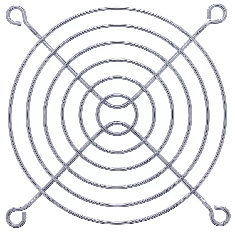InLine Fan Guard Metal Chromium Plated 92x92mm