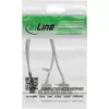 InLine USB 2.0 lizdų laikiklis 2x USB A moteriška į 1x 10 kontaktų jungtį 0,35 m