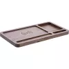 Organizatorius InLine WoodCharge su belaidžio Qi įkrovimo paviršiumi ir USB maitinimo šaltiniu