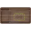 Organizatorius InLine WoodCharge su belaidžio Qi įkrovimo paviršiumi ir USB maitinimo šaltiniu