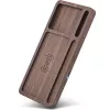 Organizatorius InLine WoodCharge su belaidžio Qi įkrovimo paviršiumi ir USB maitinimo šaltiniu