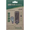 InLine USB 3.0 atmintukas, riešutmedžio, su raktų pakabuku, 8 GB
