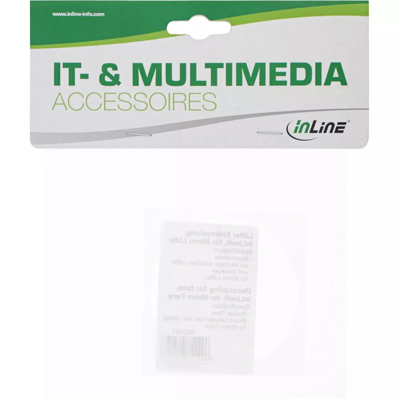 InLine vibracijas slopinantis tarpiklis 80 mm ventiliatoriams