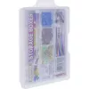InLine dėžutė smulkioms detalėms 11 lentynėlių 213x114x35mm, plastikinė, balta