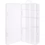 InLine dėžutė smulkioms detalėms 10 skyrelių 206x107x33mm, permatoma