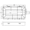 InLine dėžutė smulkioms detalėms 10 skyrelių 206x107x33mm, permatoma