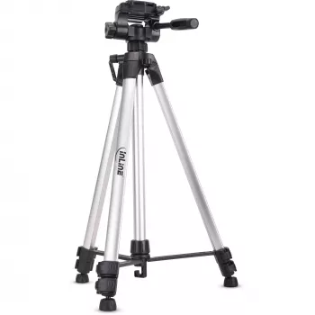 InLine Professional lengvas trikojis sidabrinis, 5 kg talpa, 173 cm aukštis
