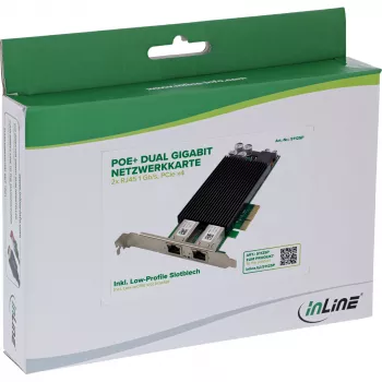Vidinė tinklo plokštė InLine 51125P 1000 Mbit/s PCI Express