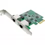 InLine 51126A dviejų prievadų 2.5 Gigabit tinklo plokštė, 2x RJ45, PCIe x1, su LP laikikliu