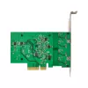 InLine Quad Gigabit tinklo plokštė, 4x RJ45 2,5 Gb/s, PCIe x4, su žemo profilio laikikliu
