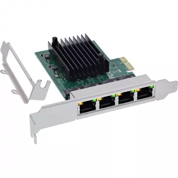 Vidinė tinklo plokštė InLine 51127B 1000 Mbit/s PCI Express