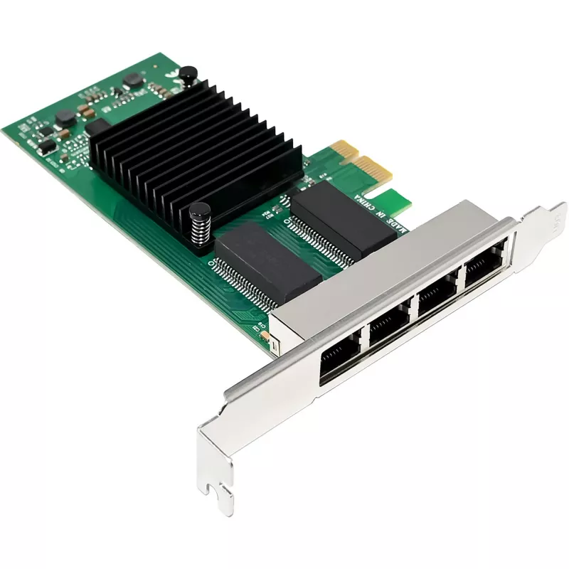 InLine 51127D vidinė tinklo plokštė 4x RJ45 Gigabit Ethernet PCI Express