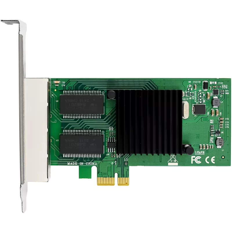 InLine 51127D vidinė tinklo plokštė 4x RJ45 Gigabit Ethernet PCI Express