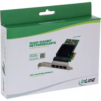 Vidinė tinklo plokštė InLine 51127E 1000 Mbit/s PCI Express
