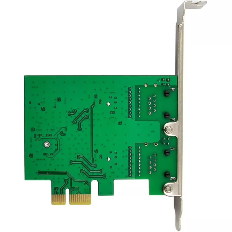Tinklo plokštė InLine 51128K Dvigubas Gigabit 2x RJ45 PCIe x1
