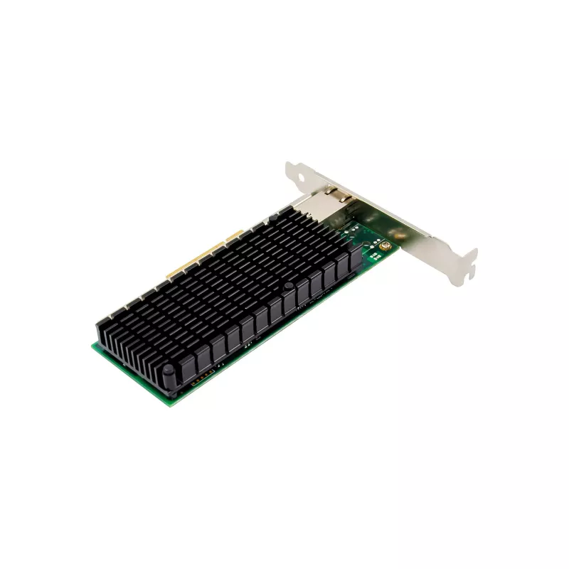 InLine 10 gigabitų tinklo plokštė, 1x RJ45 10Gb/s, PCIe x8, su žemo profilio laikikliu